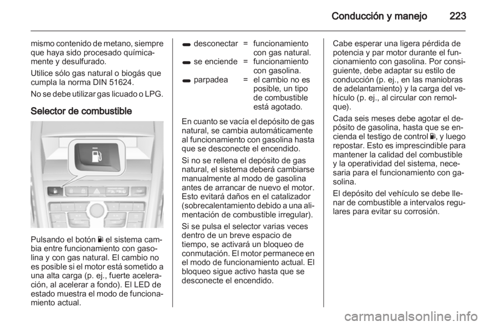 OPEL ZAFIRA TOURER 2013.5  Manual de Instrucciones (in Spanish) 