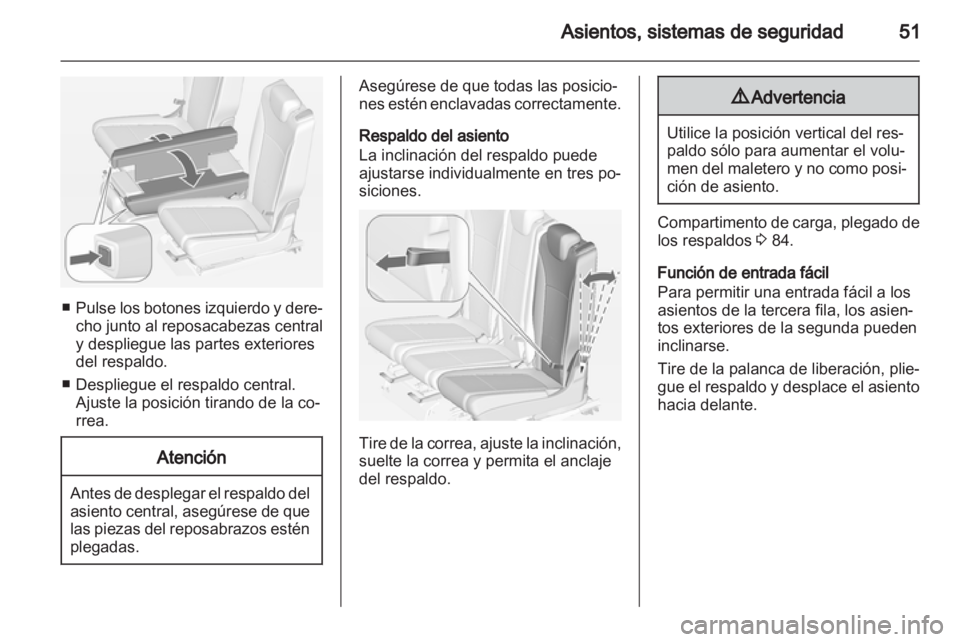 OPEL ZAFIRA TOURER 2013.5  Manual de Instrucciones (in Spanish) 