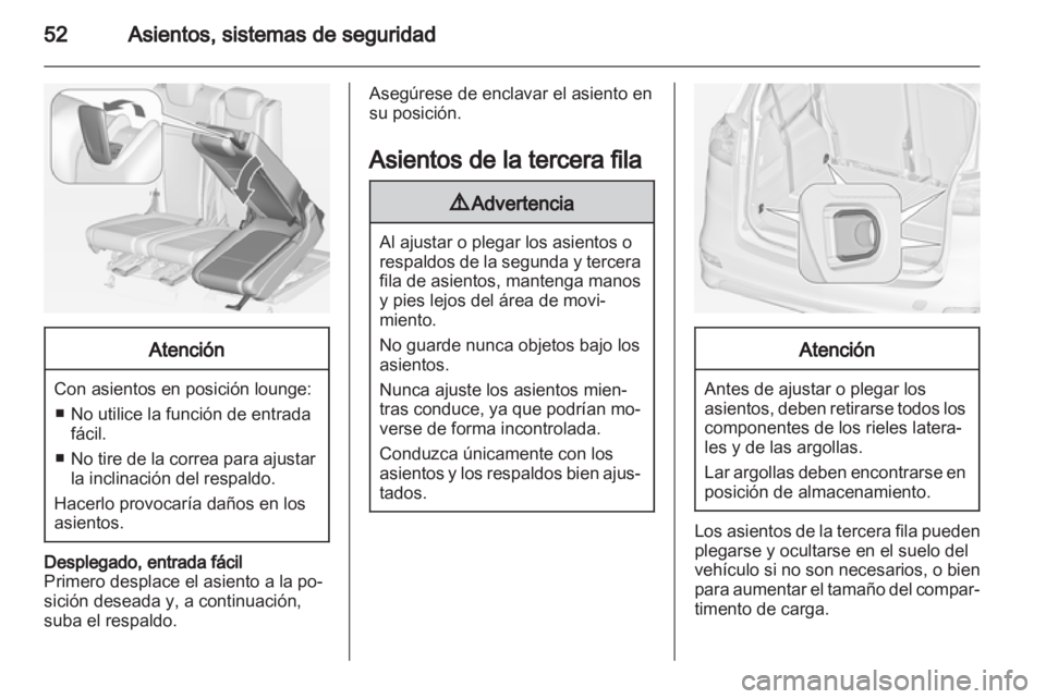 OPEL ZAFIRA TOURER 2013.5  Manual de Instrucciones (in Spanish) 