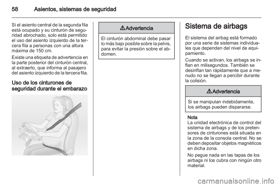OPEL ZAFIRA TOURER 2013.5  Manual de Instrucciones (in Spanish) 