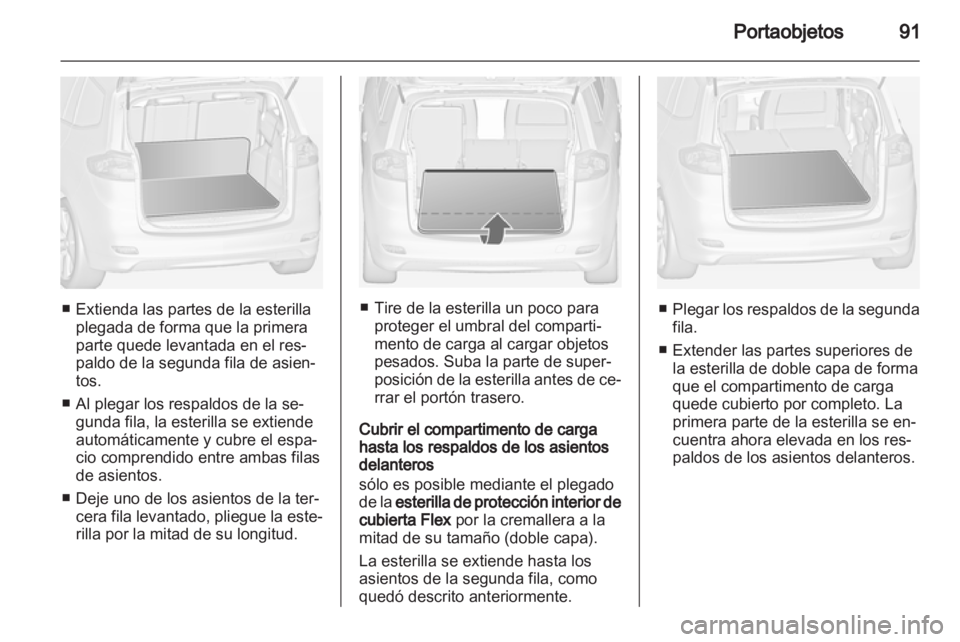 OPEL ZAFIRA TOURER 2013.5  Manual de Instrucciones (in Spanish) 