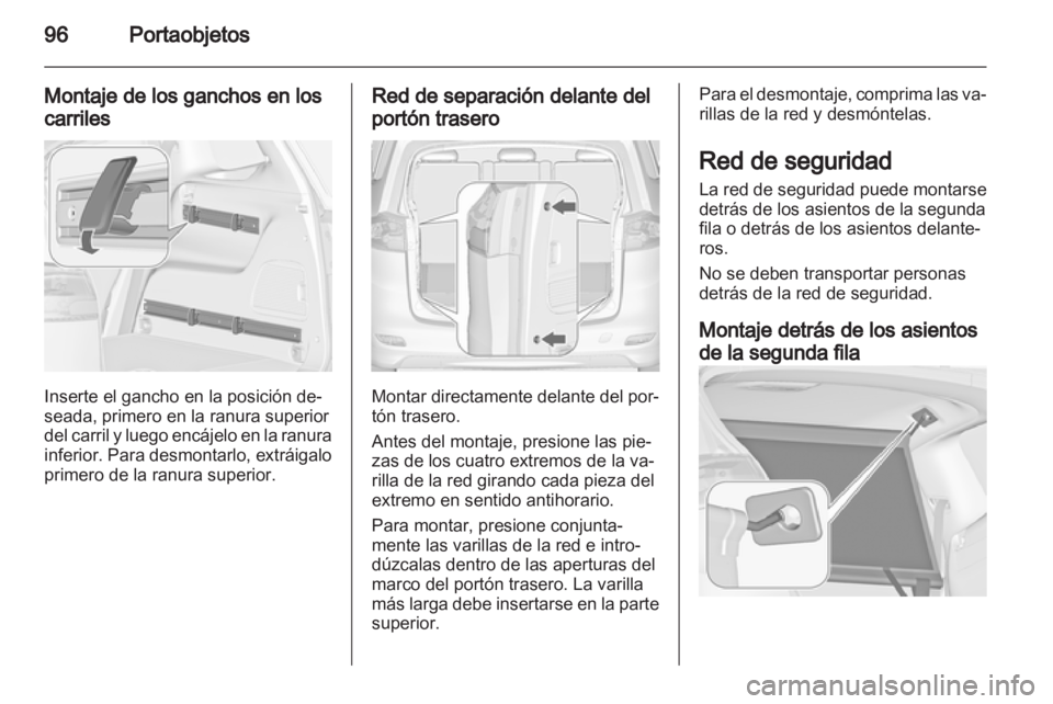 OPEL ZAFIRA TOURER 2013.5  Manual de Instrucciones (in Spanish) 