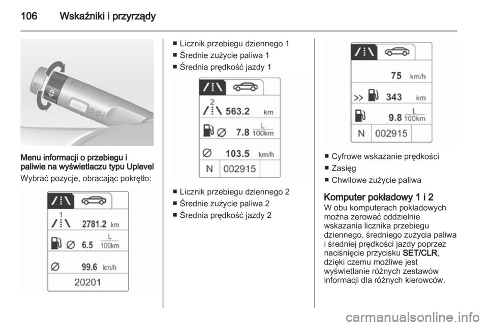 OPEL ADAM 2013.5  Instrukcja obsługi (in Polish) 