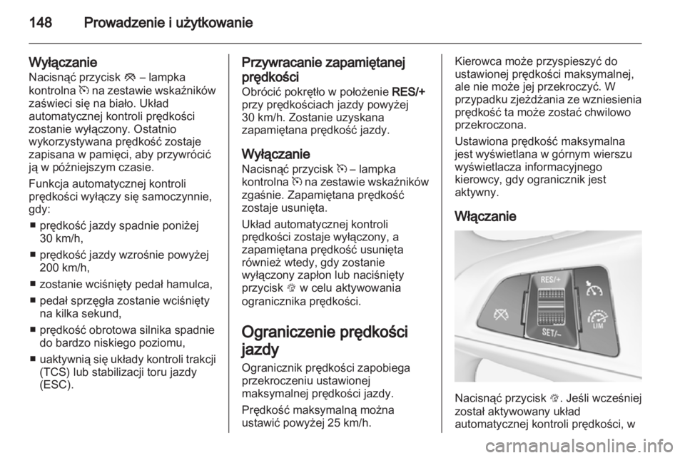 OPEL ADAM 2013.5  Instrukcja obsługi (in Polish) 