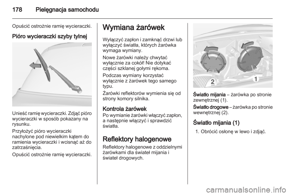 OPEL ADAM 2013.5  Instrukcja obsługi (in Polish) 