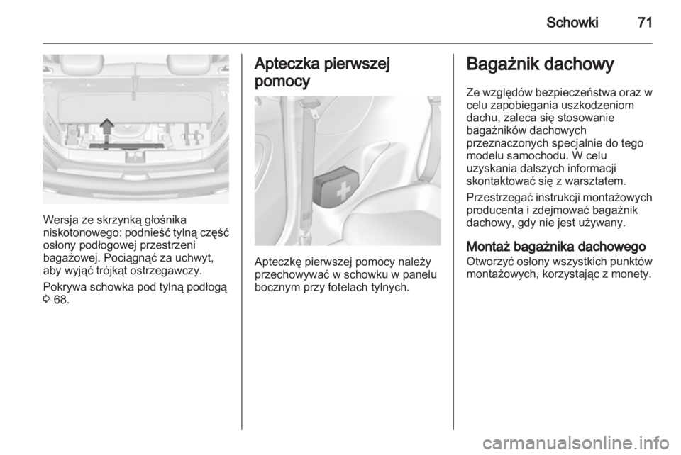 OPEL ADAM 2013.5  Instrukcja obsługi (in Polish) 