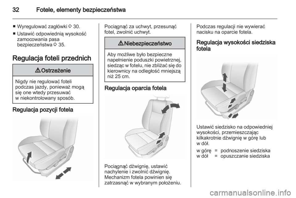 OPEL AGILA 2011  Instrukcja obsługi (in Polish) 