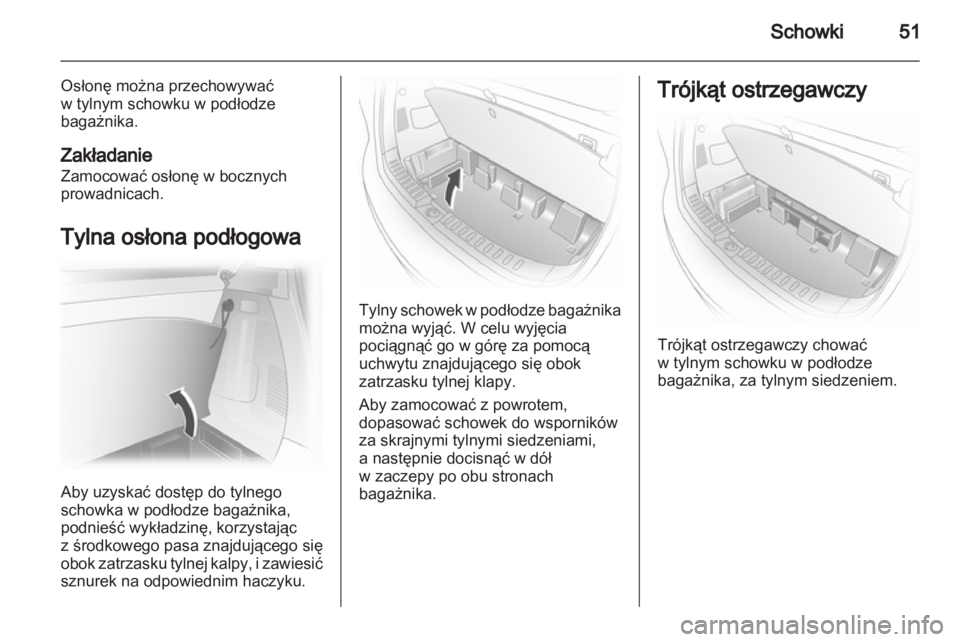 OPEL AGILA 2011  Instrukcja obsługi (in Polish) 