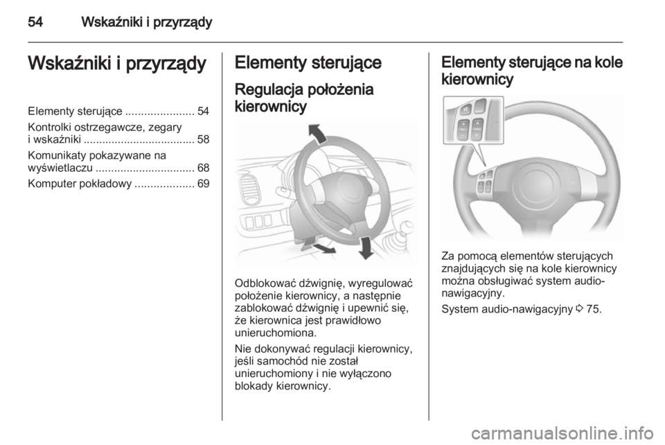 OPEL AGILA 2011  Instrukcja obsługi (in Polish) 