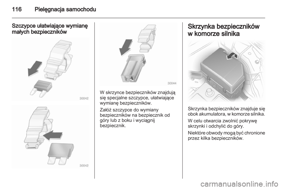 OPEL AGILA 2012  Instrukcja obsługi (in Polish) 