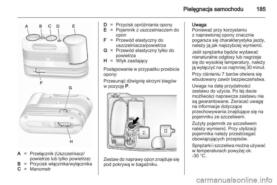 OPEL AMPERA 2012  Instrukcja obsługi (in Polish) 