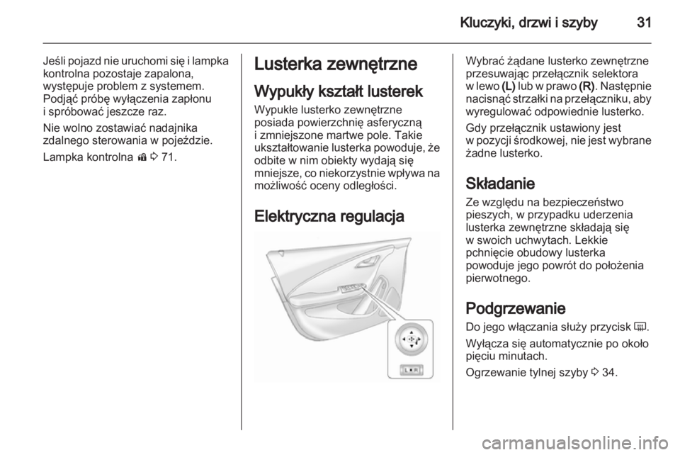 OPEL AMPERA 2012  Instrukcja obsługi (in Polish) 