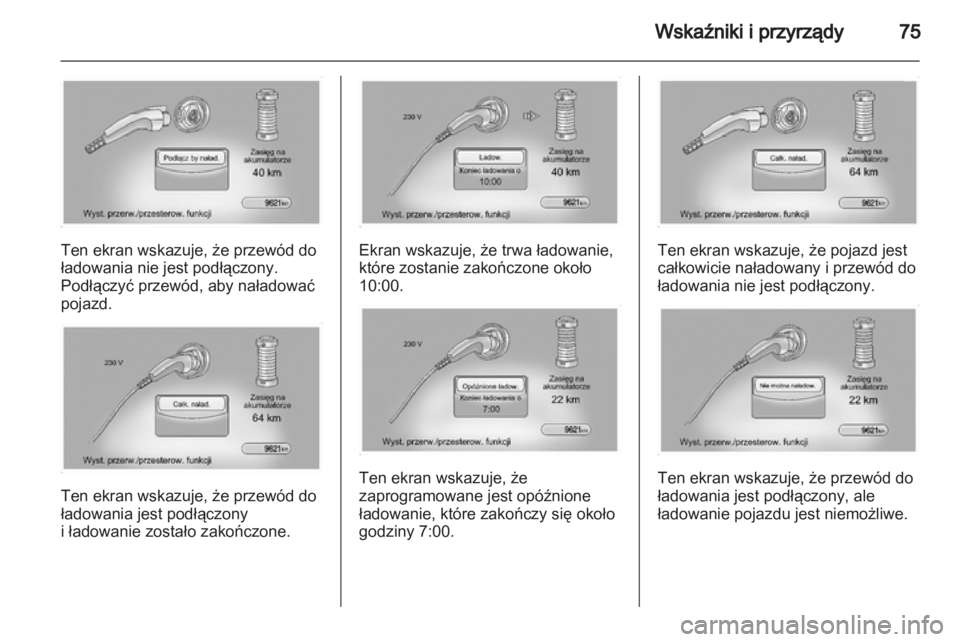 OPEL AMPERA 2012  Instrukcja obsługi (in Polish) 