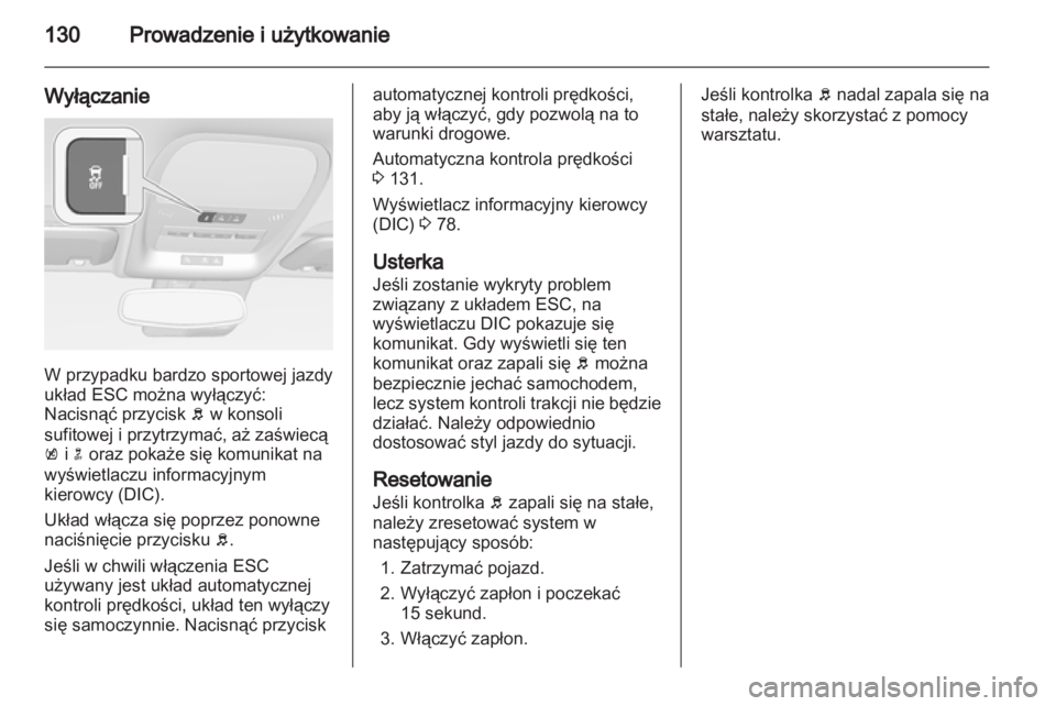 OPEL AMPERA 2012.5  Instrukcja obsługi (in Polish) 