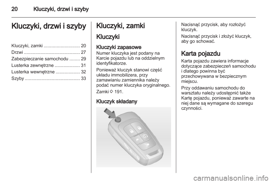 OPEL AMPERA 2012.5  Instrukcja obsługi (in Polish) 