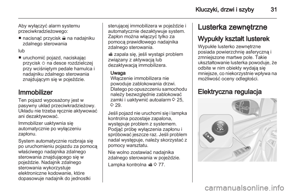 OPEL AMPERA 2012.5  Instrukcja obsługi (in Polish) 