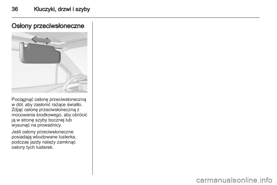 OPEL AMPERA 2012.5  Instrukcja obsługi (in Polish) 