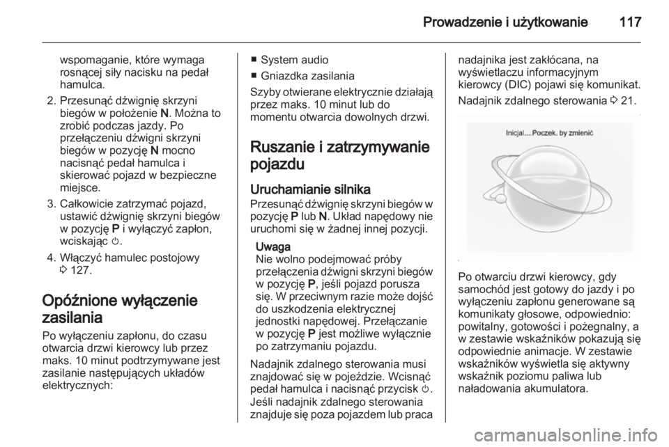OPEL AMPERA 2013  Instrukcja obsługi (in Polish) 