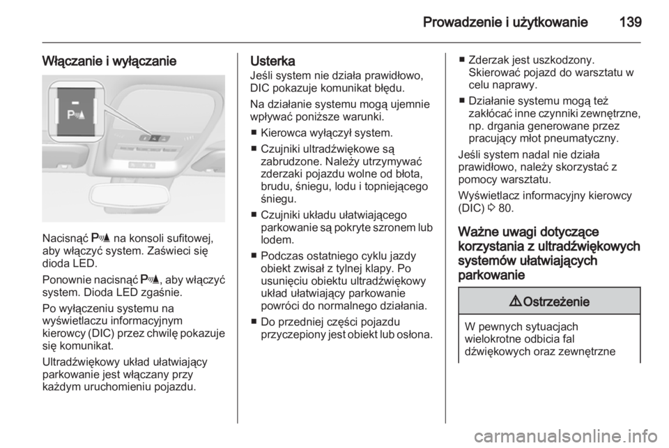 OPEL AMPERA 2013  Instrukcja obsługi (in Polish) 