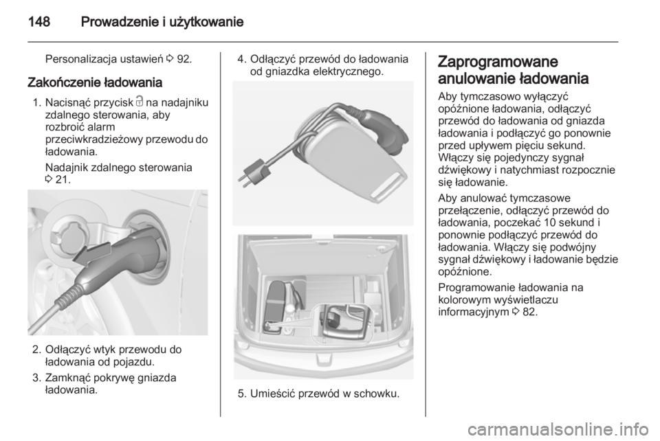 OPEL AMPERA 2013  Instrukcja obsługi (in Polish) 