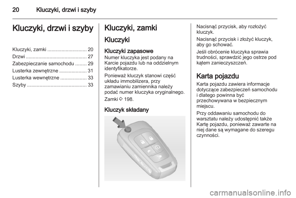 OPEL AMPERA 2013  Instrukcja obsługi (in Polish) 