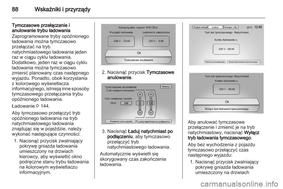 OPEL AMPERA 2013  Instrukcja obsługi (in Polish) 