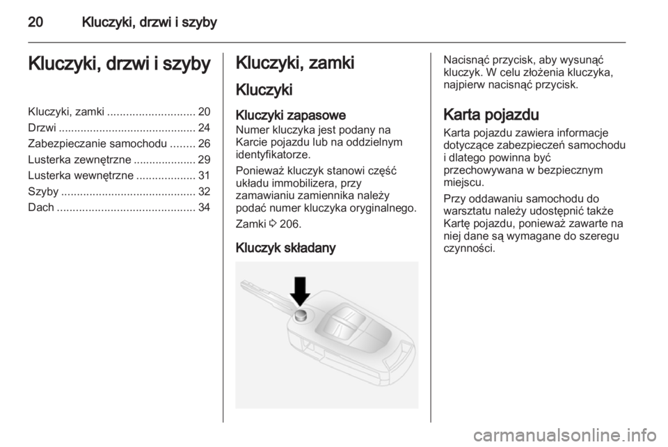 OPEL ANTARA 2011  Instrukcja obsługi (in Polish) 