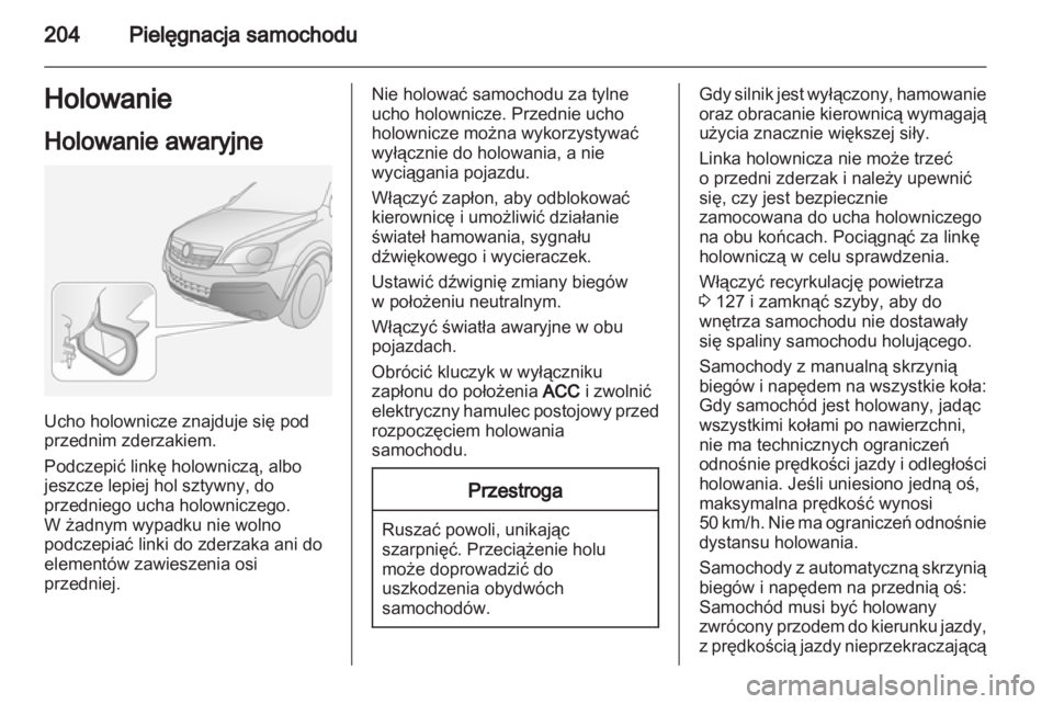 OPEL ANTARA 2011  Instrukcja obsługi (in Polish) 