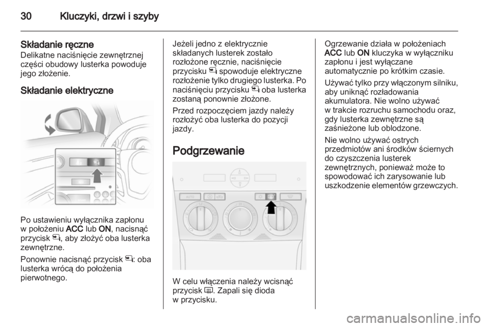 OPEL ANTARA 2011  Instrukcja obsługi (in Polish) 