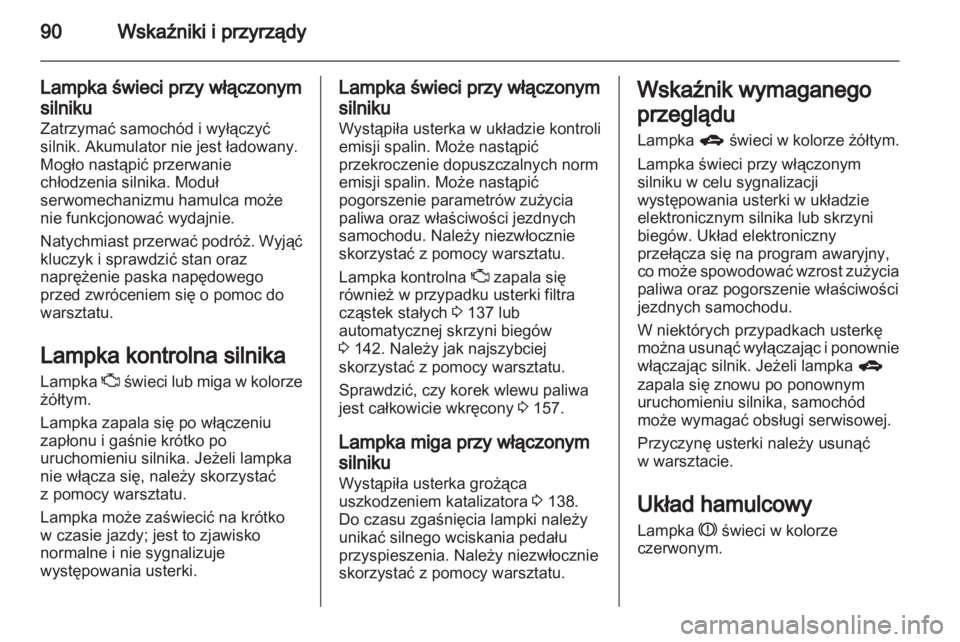 OPEL ANTARA 2011  Instrukcja obsługi (in Polish) 