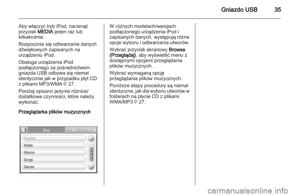 OPEL ANTARA 2012  Instrukcja obsługi systemu audio-nawigacyjnego (in Polish) 