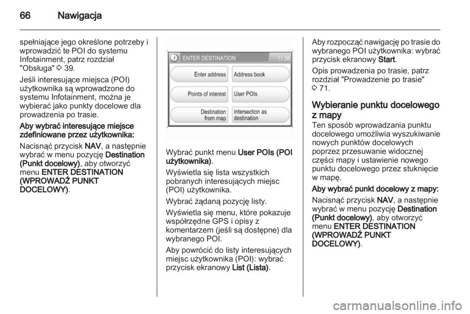 OPEL ANTARA 2012  Instrukcja obsługi systemu audio-nawigacyjnego (in Polish) 