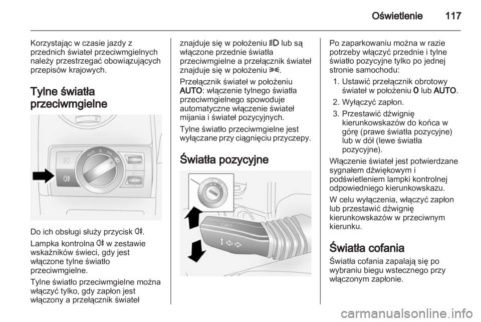 OPEL ANTARA 2012.5  Instrukcja obsługi (in Polish) 