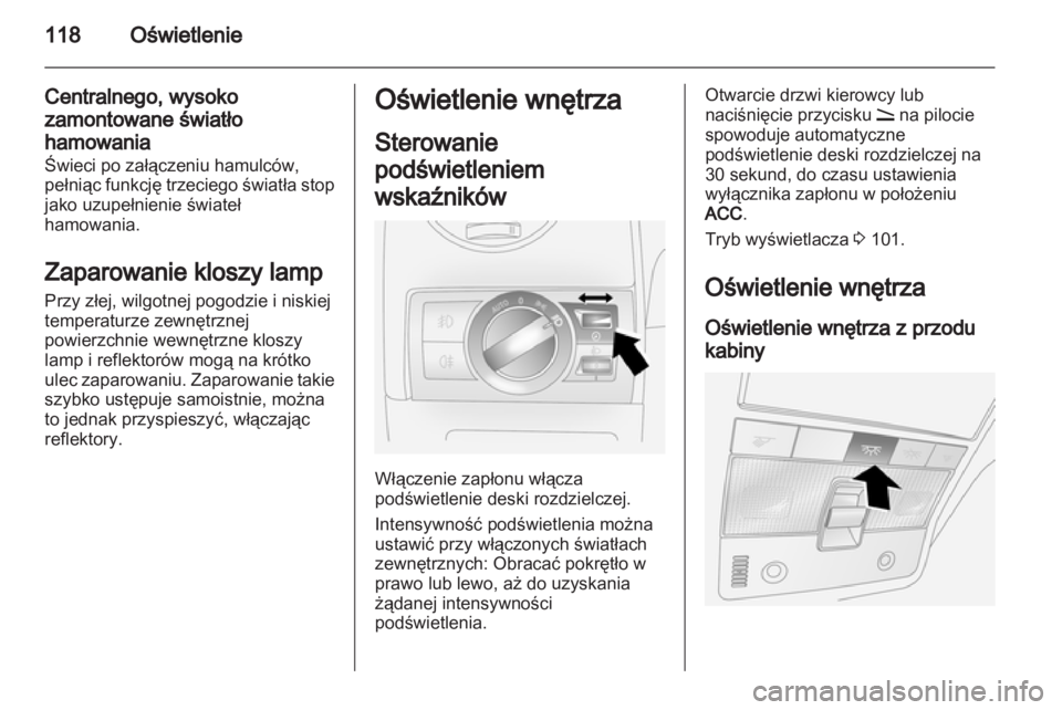 OPEL ANTARA 2012.5  Instrukcja obsługi (in Polish) 