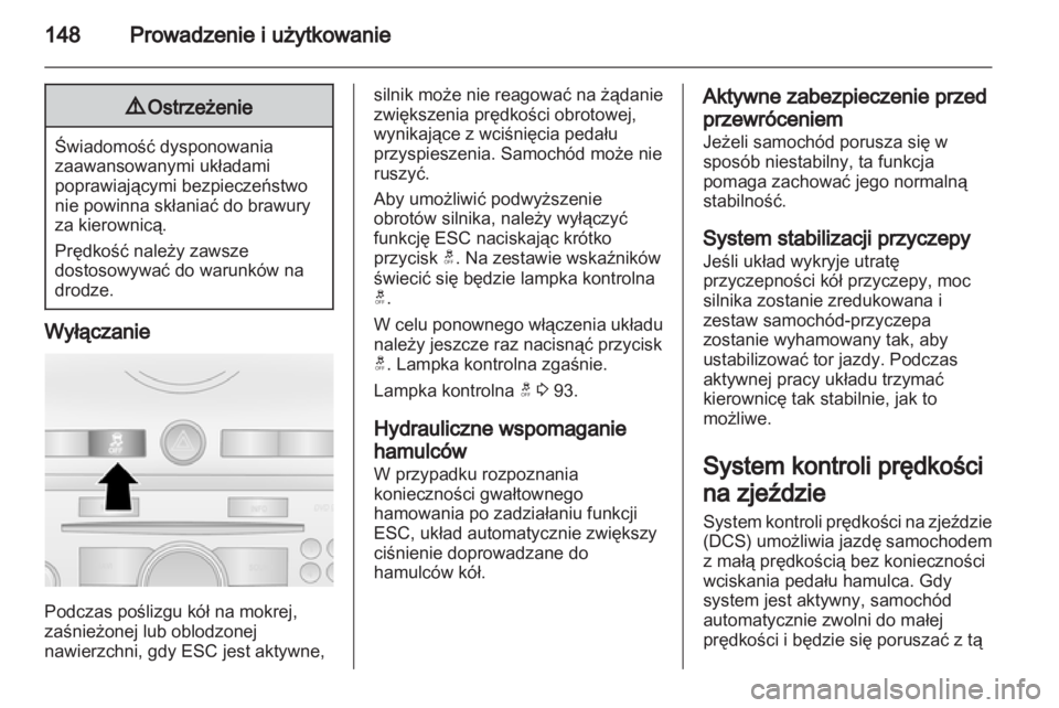 OPEL ANTARA 2012.5  Instrukcja obsługi (in Polish) 