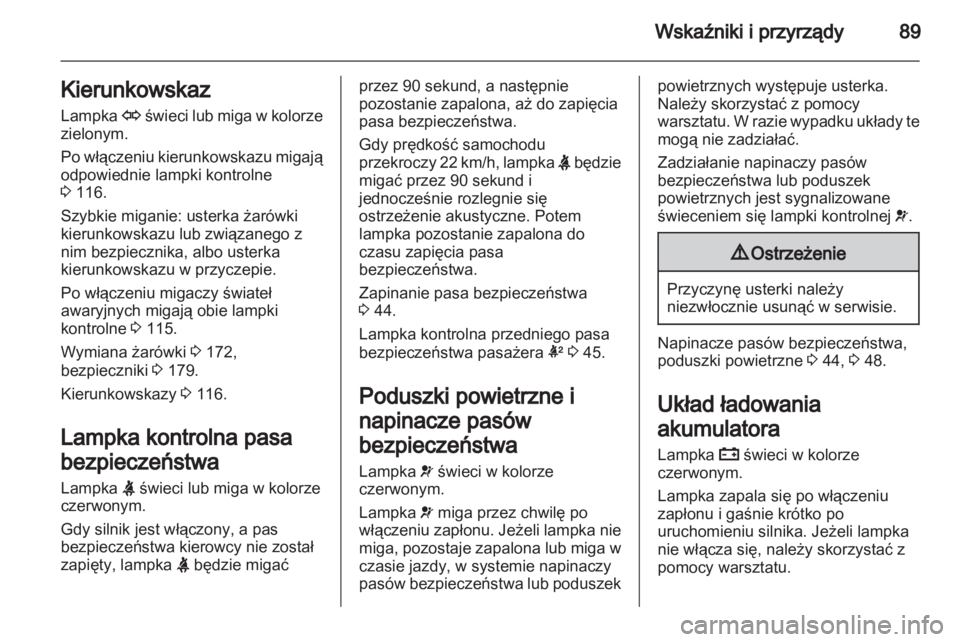 OPEL ANTARA 2012.5  Instrukcja obsługi (in Polish) 