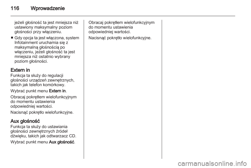 OPEL ANTARA 2013  Instrukcja obsługi systemu audio-nawigacyjnego (in Polish) 
