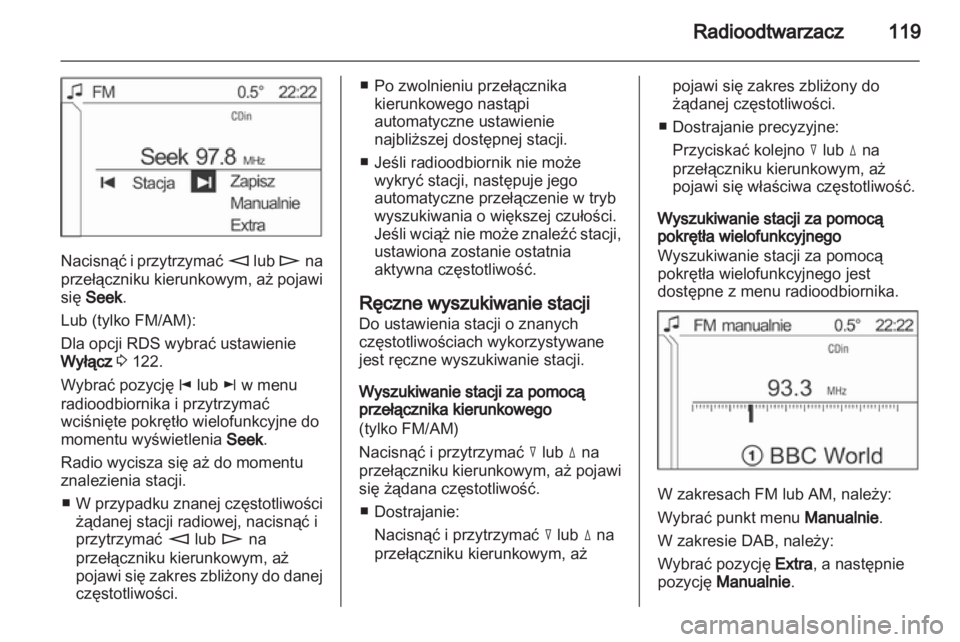 OPEL ANTARA 2013  Instrukcja obsługi systemu audio-nawigacyjnego (in Polish) 