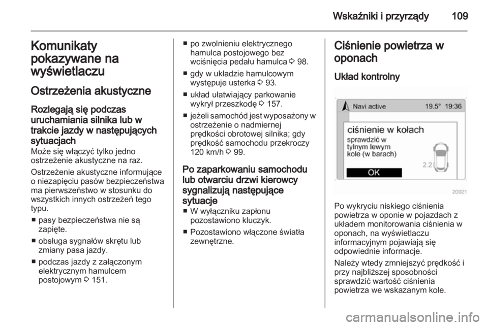 OPEL ANTARA 2013.5  Instrukcja obsługi (in Polish) 
