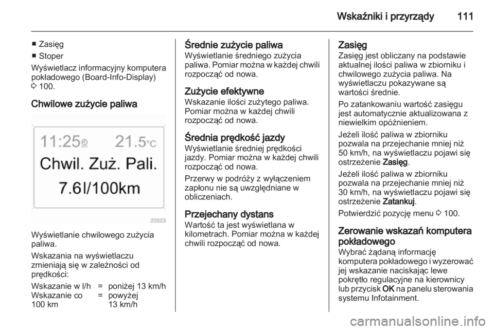 OPEL ANTARA 2013.5  Instrukcja obsługi (in Polish) 