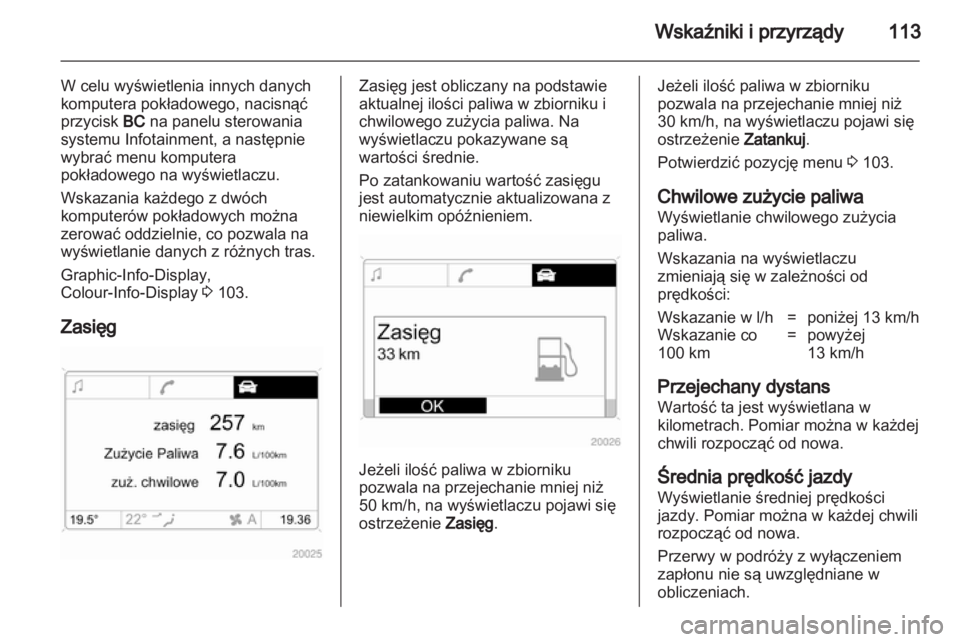 OPEL ANTARA 2013.5  Instrukcja obsługi (in Polish) 