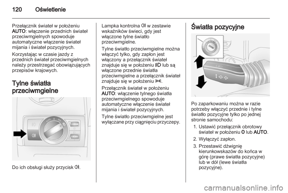 OPEL ANTARA 2013.5  Instrukcja obsługi (in Polish) 