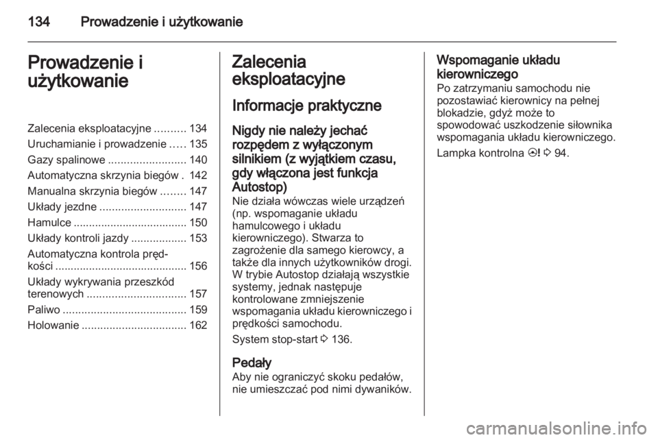 OPEL ANTARA 2013.5  Instrukcja obsługi (in Polish) 