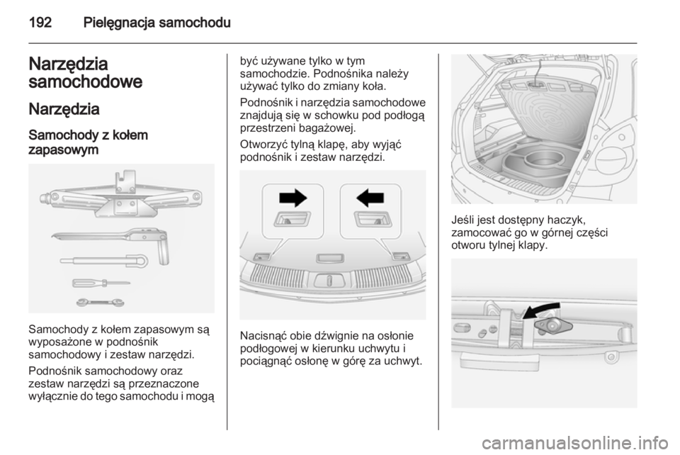 OPEL ANTARA 2013.5  Instrukcja obsługi (in Polish) 