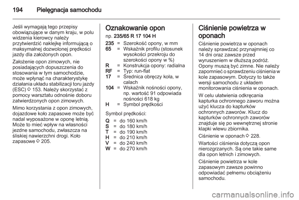 OPEL ANTARA 2013.5  Instrukcja obsługi (in Polish) 
