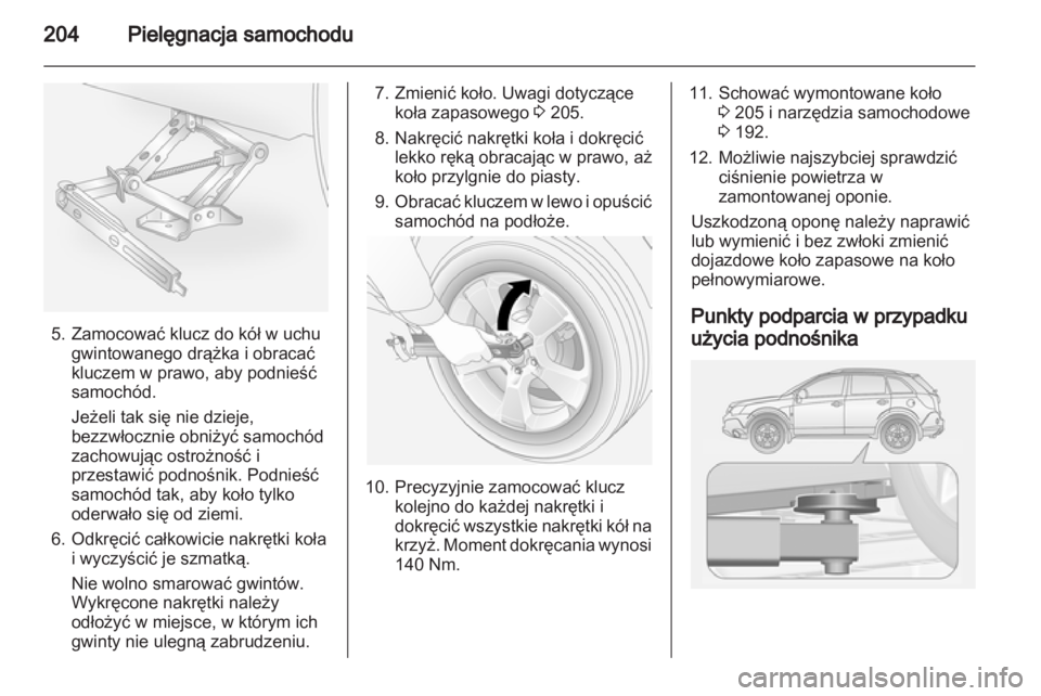 OPEL ANTARA 2013.5  Instrukcja obsługi (in Polish) 