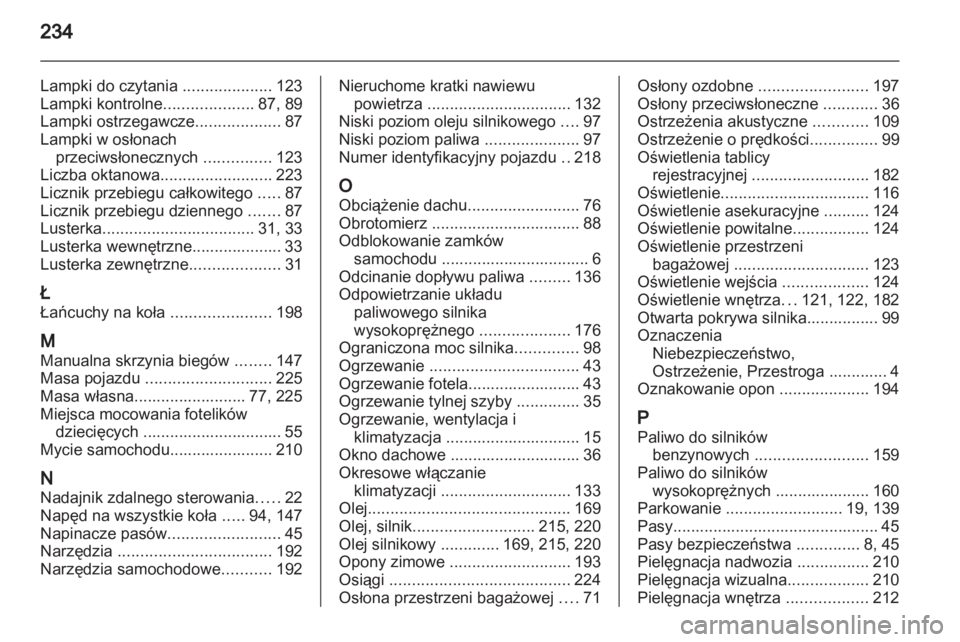 OPEL ANTARA 2013.5  Instrukcja obsługi (in Polish) 