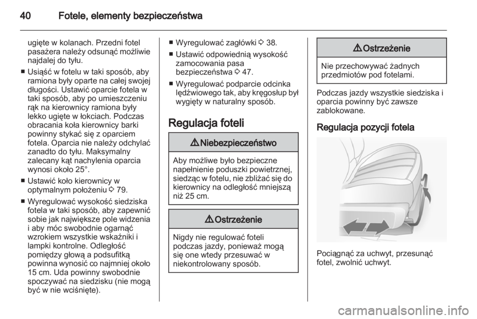 OPEL ANTARA 2013.5  Instrukcja obsługi (in Polish) 