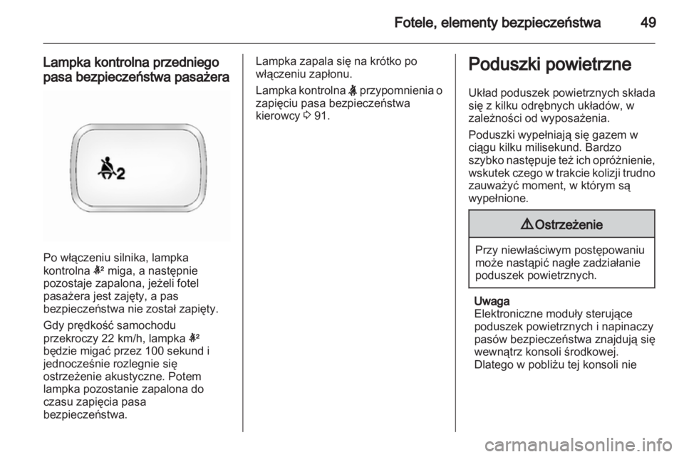 OPEL ANTARA 2013.5  Instrukcja obsługi (in Polish) 