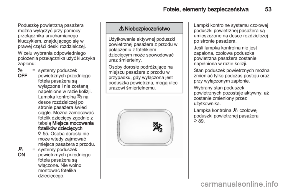 OPEL ANTARA 2013.5  Instrukcja obsługi (in Polish) 